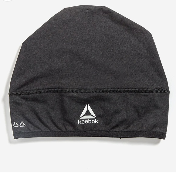 Unisex Reebok Active Black Beanie, NWT - Picture 1 of 8